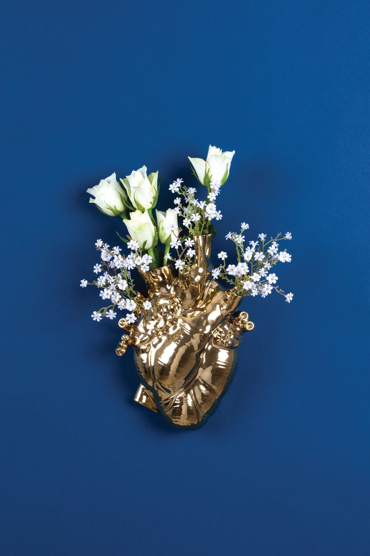 Seletti Love in Bloom Vase, guld