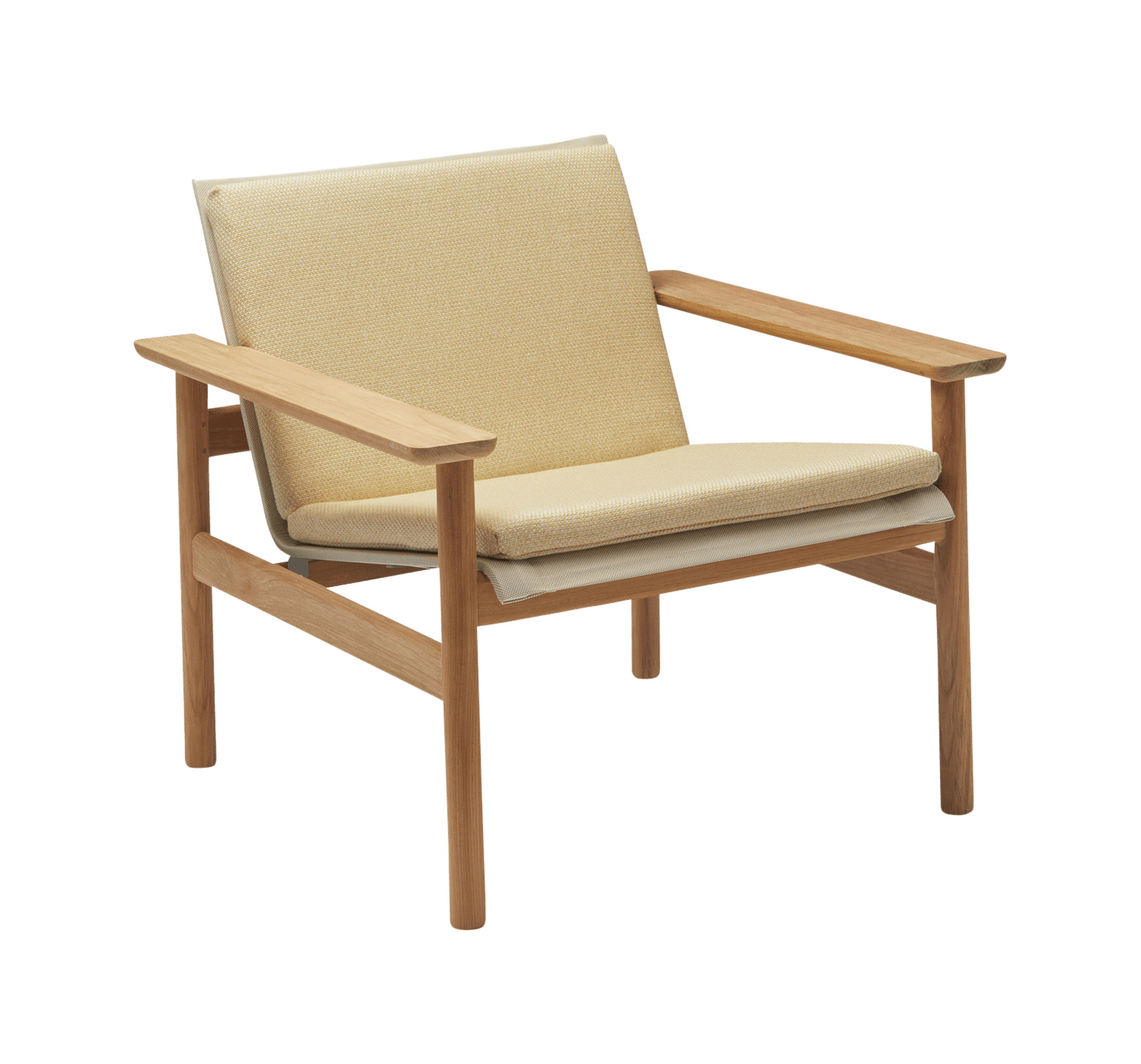 Fritz Hansen Pelagus Lounge Chair Pute, Honninggul 