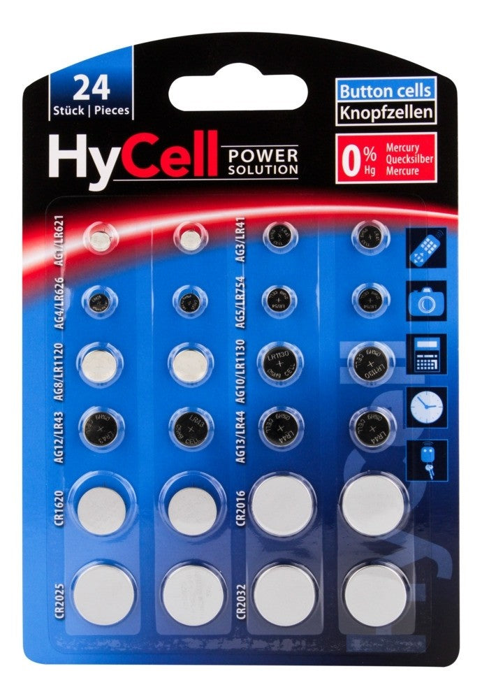 Hycell Flat Batteries Set