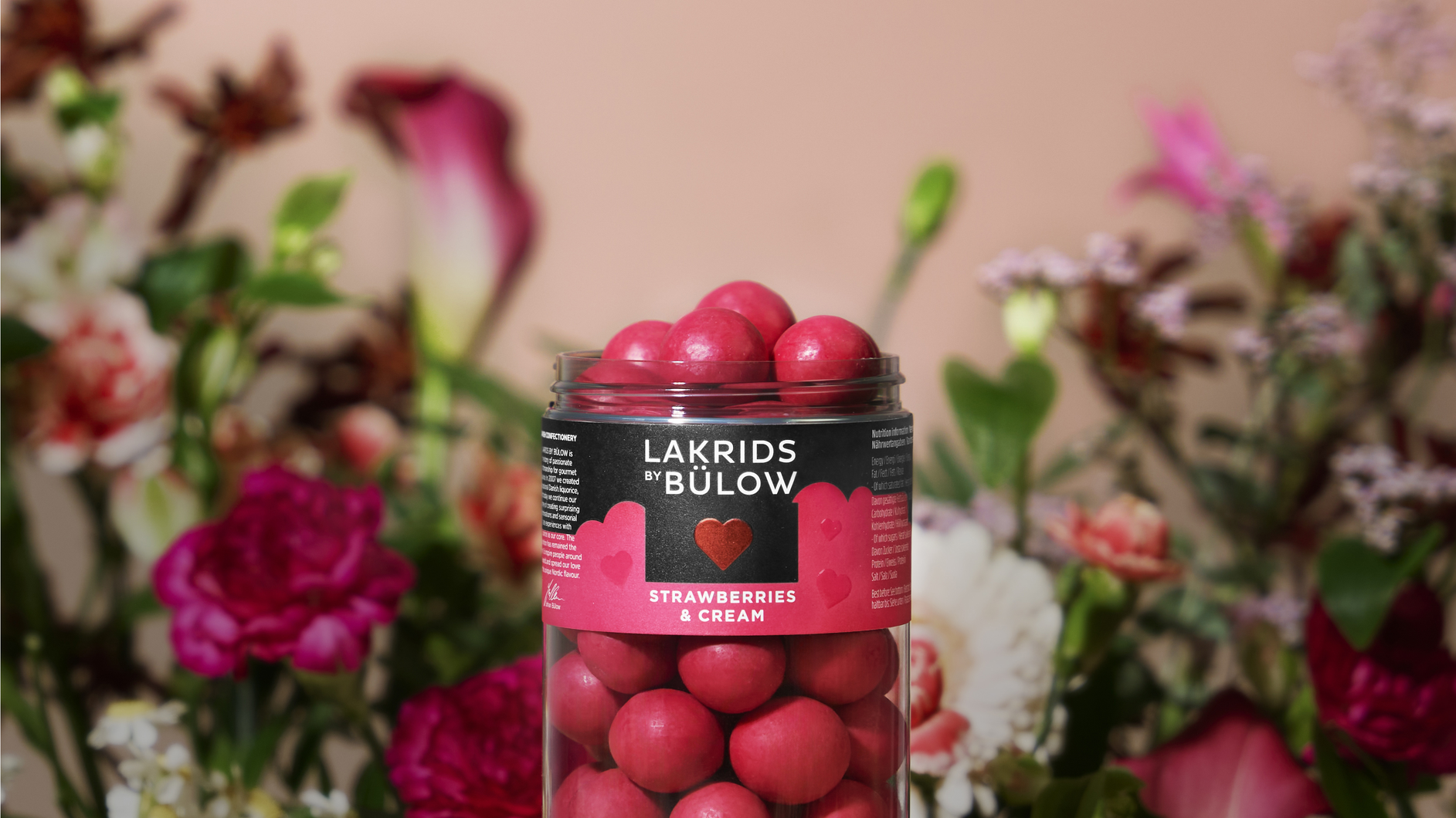 Lakrids by Bülow Jordbær & Krem, Vanlig 