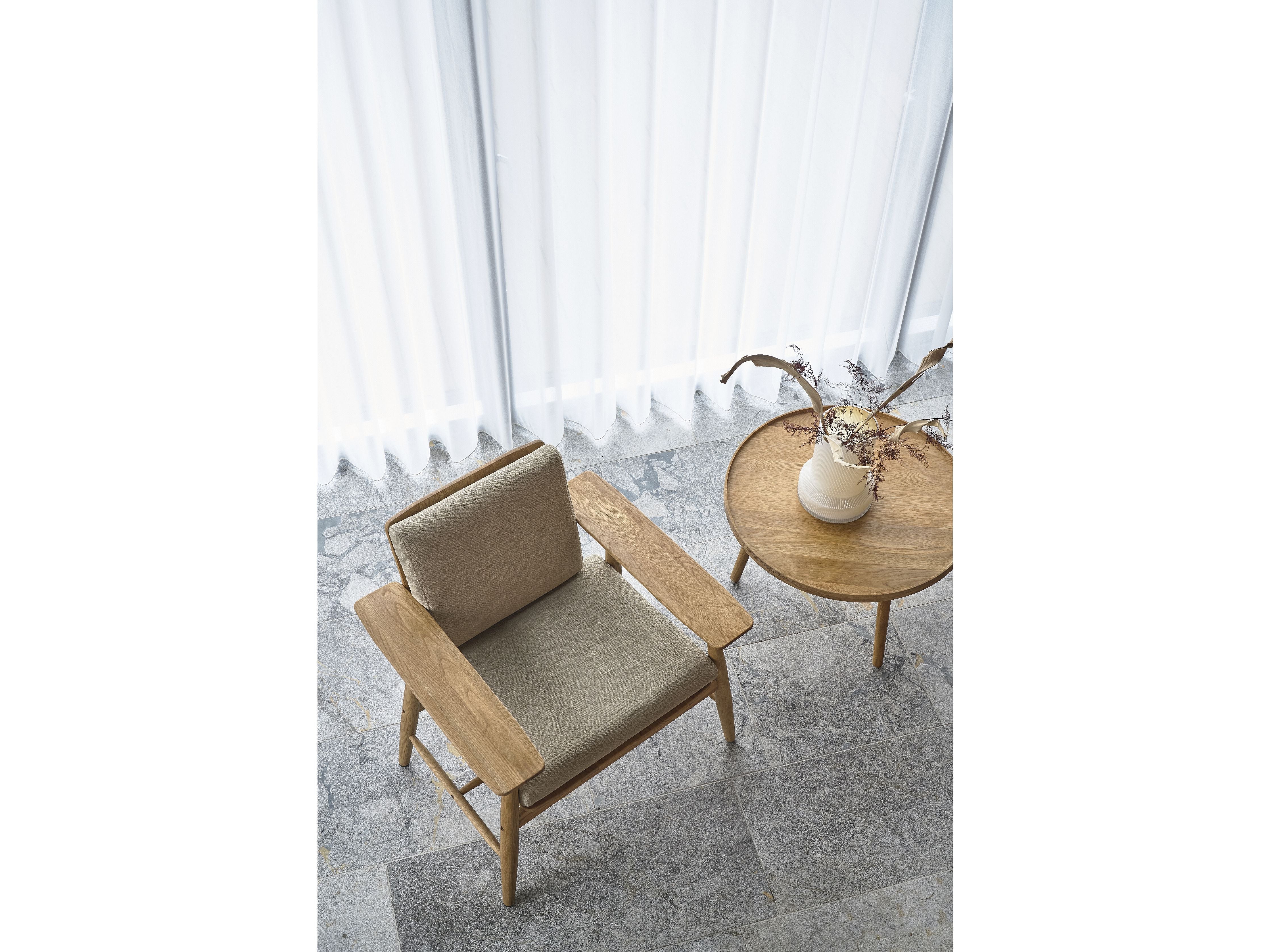 Villa Collection Bodo Lounge stol, naturolie