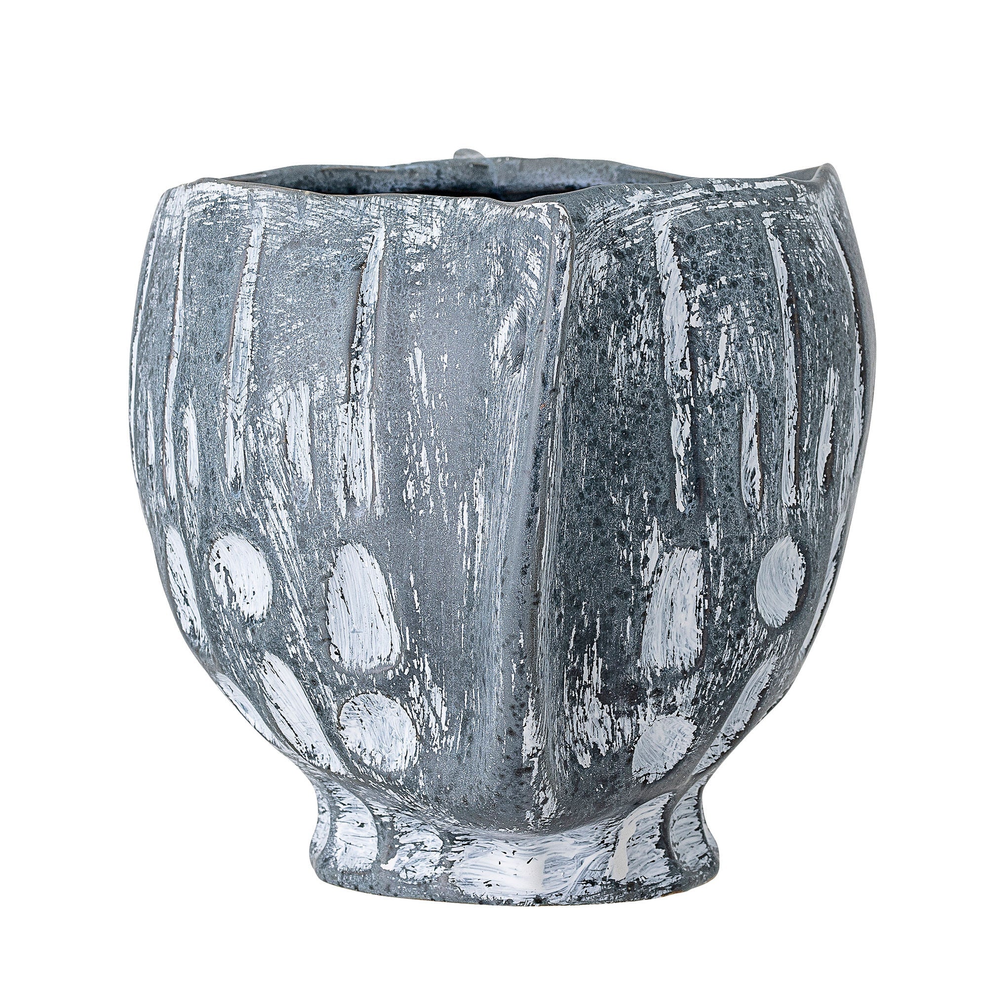 Bloomingville Oney Flowerpot, Blue, Stoneware