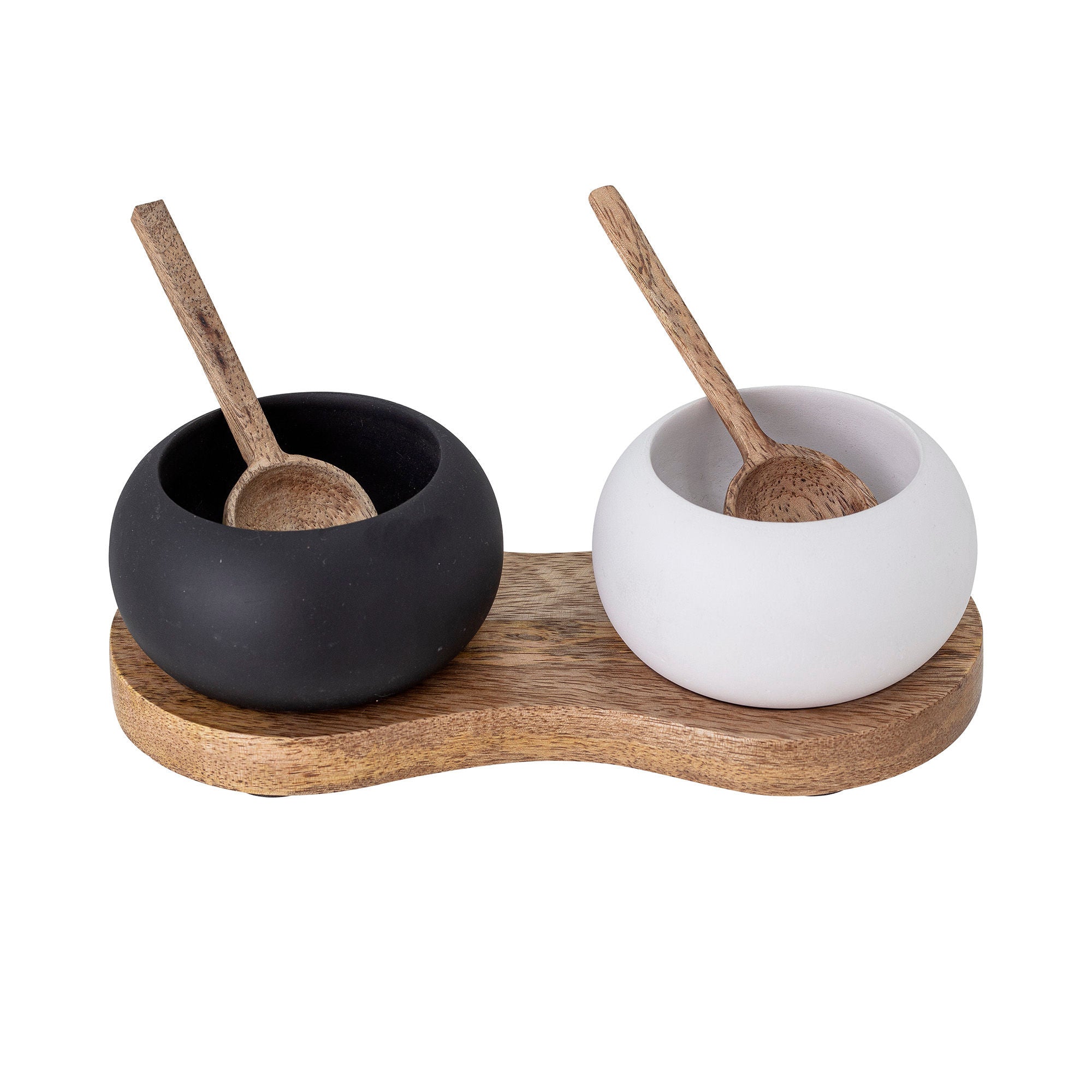 Creative Collection Fig Salt & Pepper Jar, Black, Mango