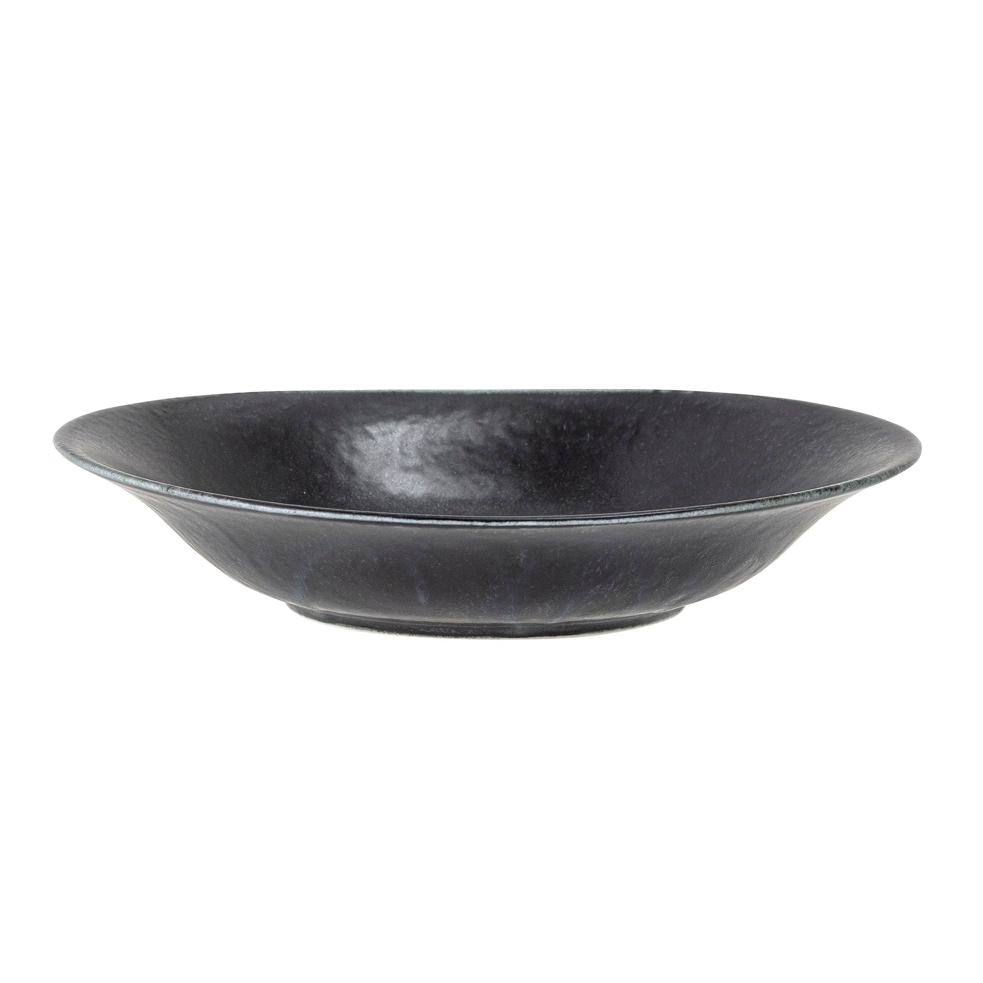 Bloomingville Yoko Soup Plate, Black, Porcelain