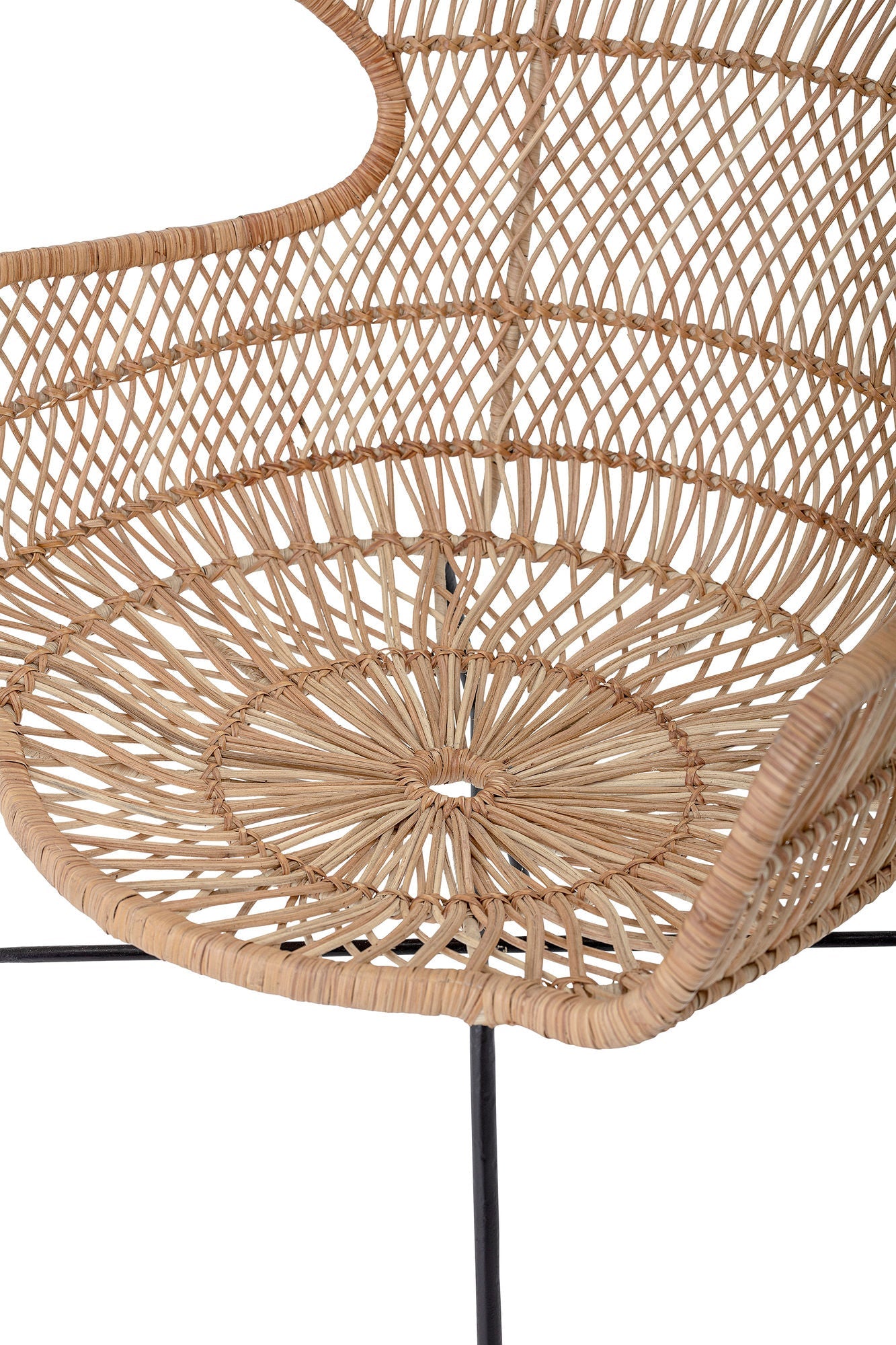 Bloomingville Oudon Lounge Chair, Nature, Rattan