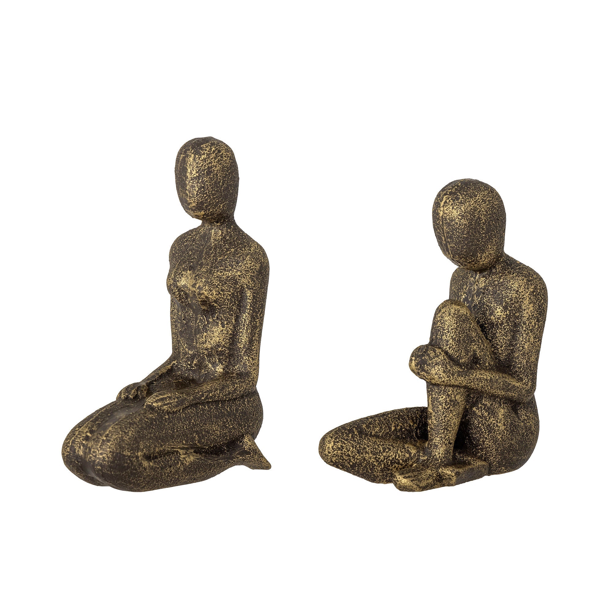 Bloomingville Roselie Bookend, Brass, Cast Iron