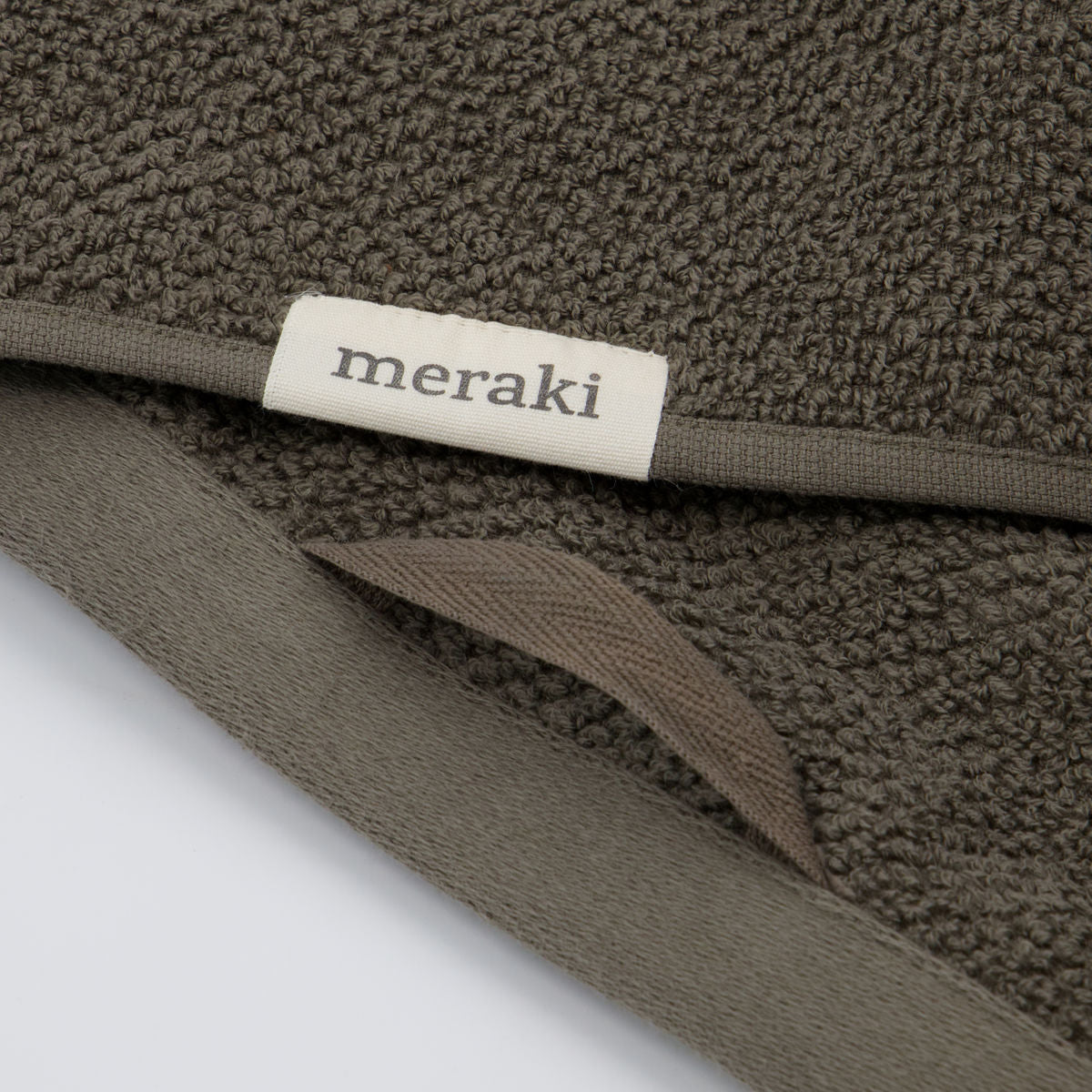 Meraki håndklæde Solid 50x100 cm, hær