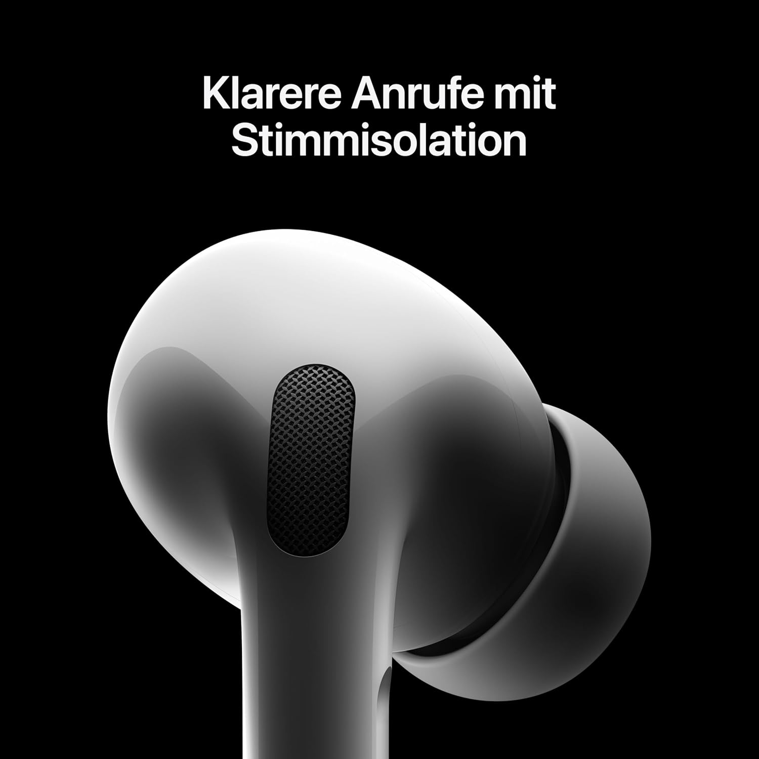 Apple AirPods Pro 2 Trådløse In-ear Hodetelefoner, Bluetooth Hodetelefoner, Aktiv Støyreduksjon, Hørselshjelpefunksjon, Transparensmodus, Personlig 3D-lyd, Hi-Fi Lyd, H2 Chip, Lading via USB-C 