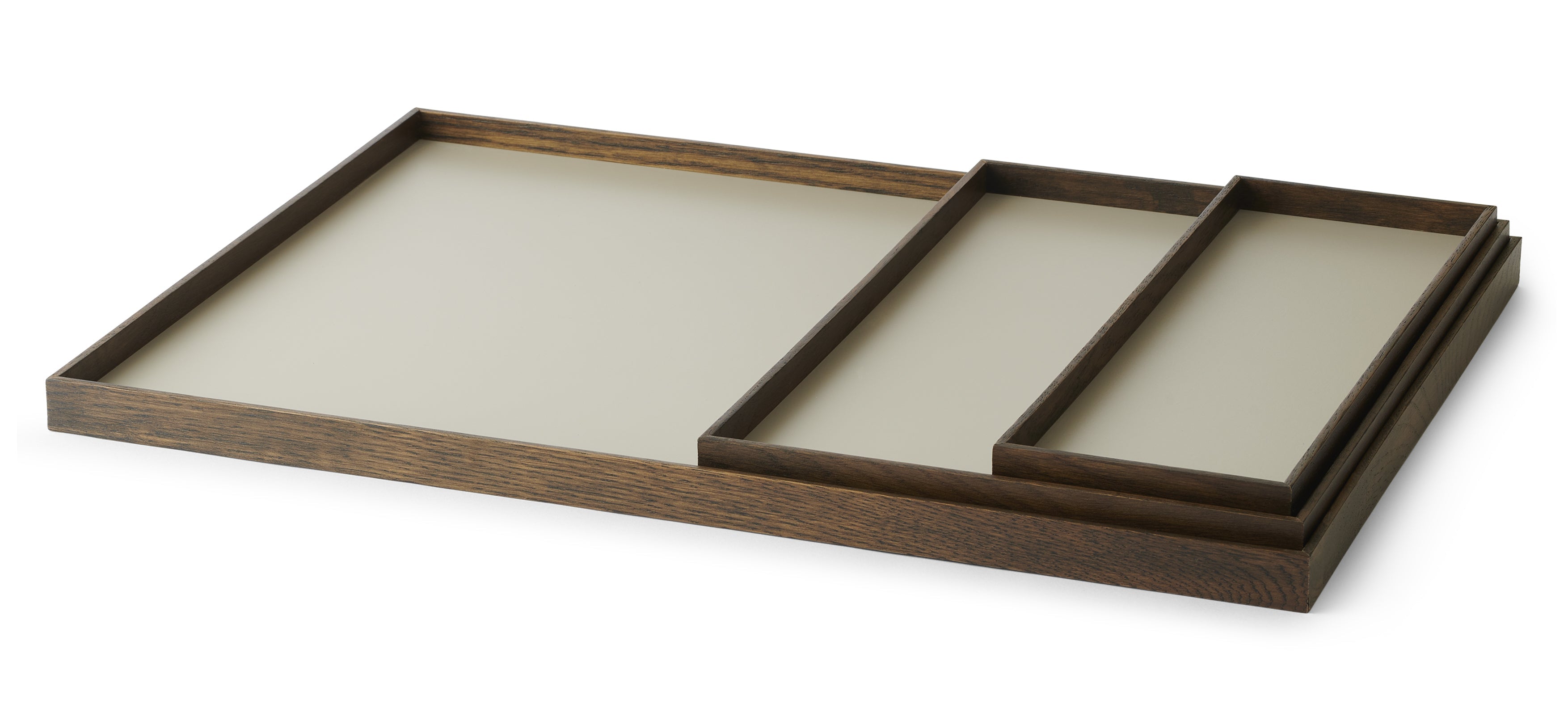 Gejst Frame Tray Smoked Oak/Gray, Medium