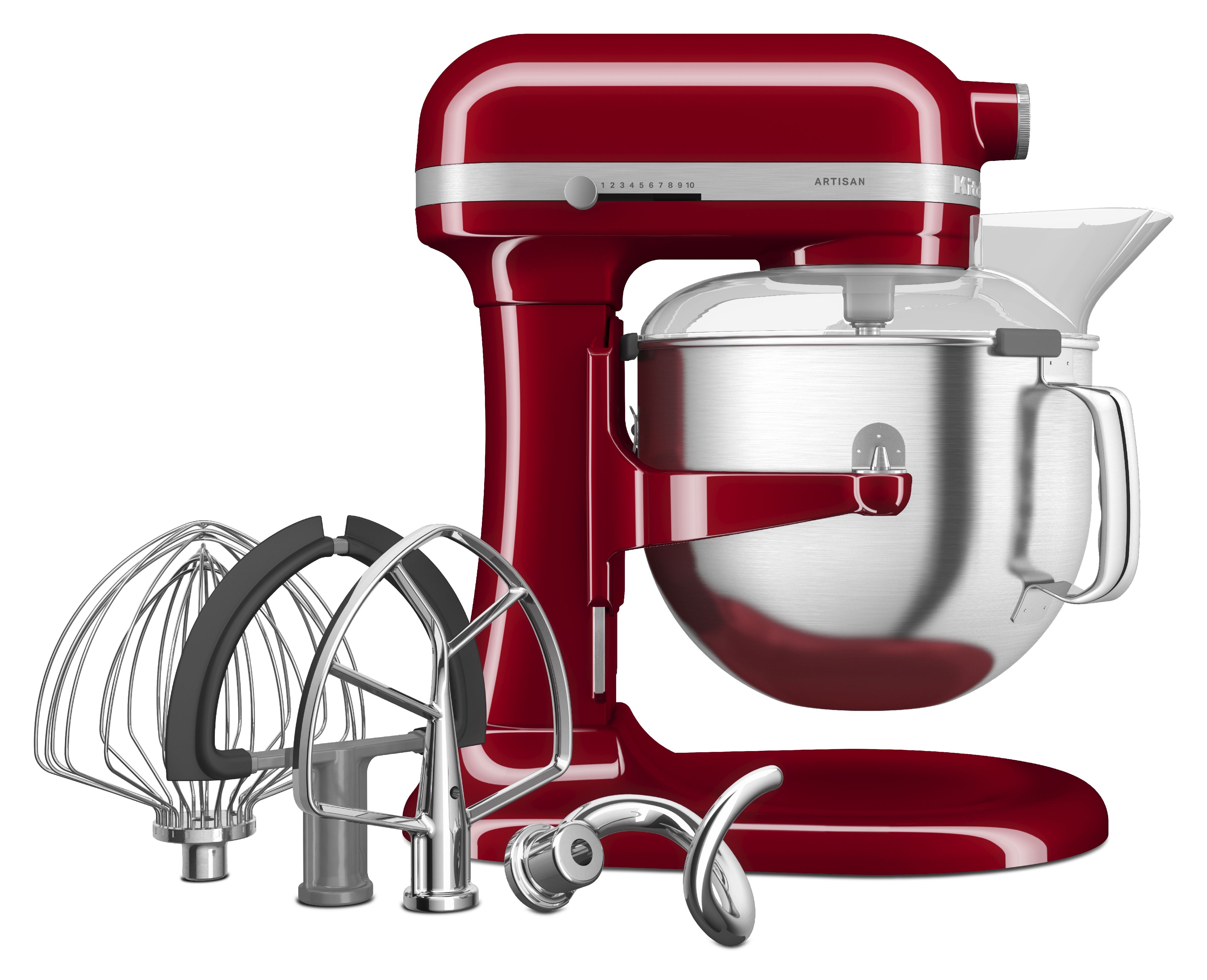 KitchenAid Artisan Bowl Lift Stand Mixer 6.6 L, Empired Red