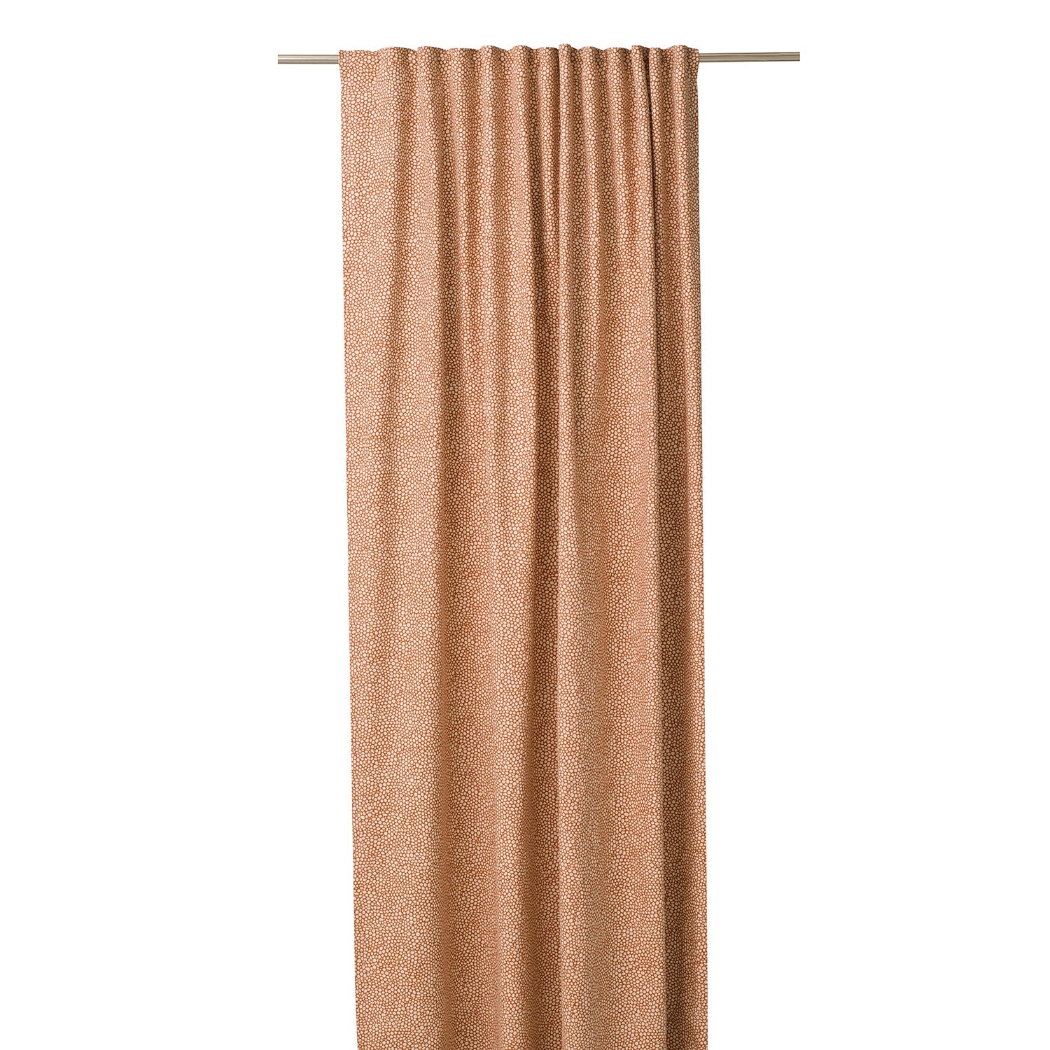 Spira Dotte Fabric 150 cm (pris per meter), murstein rød