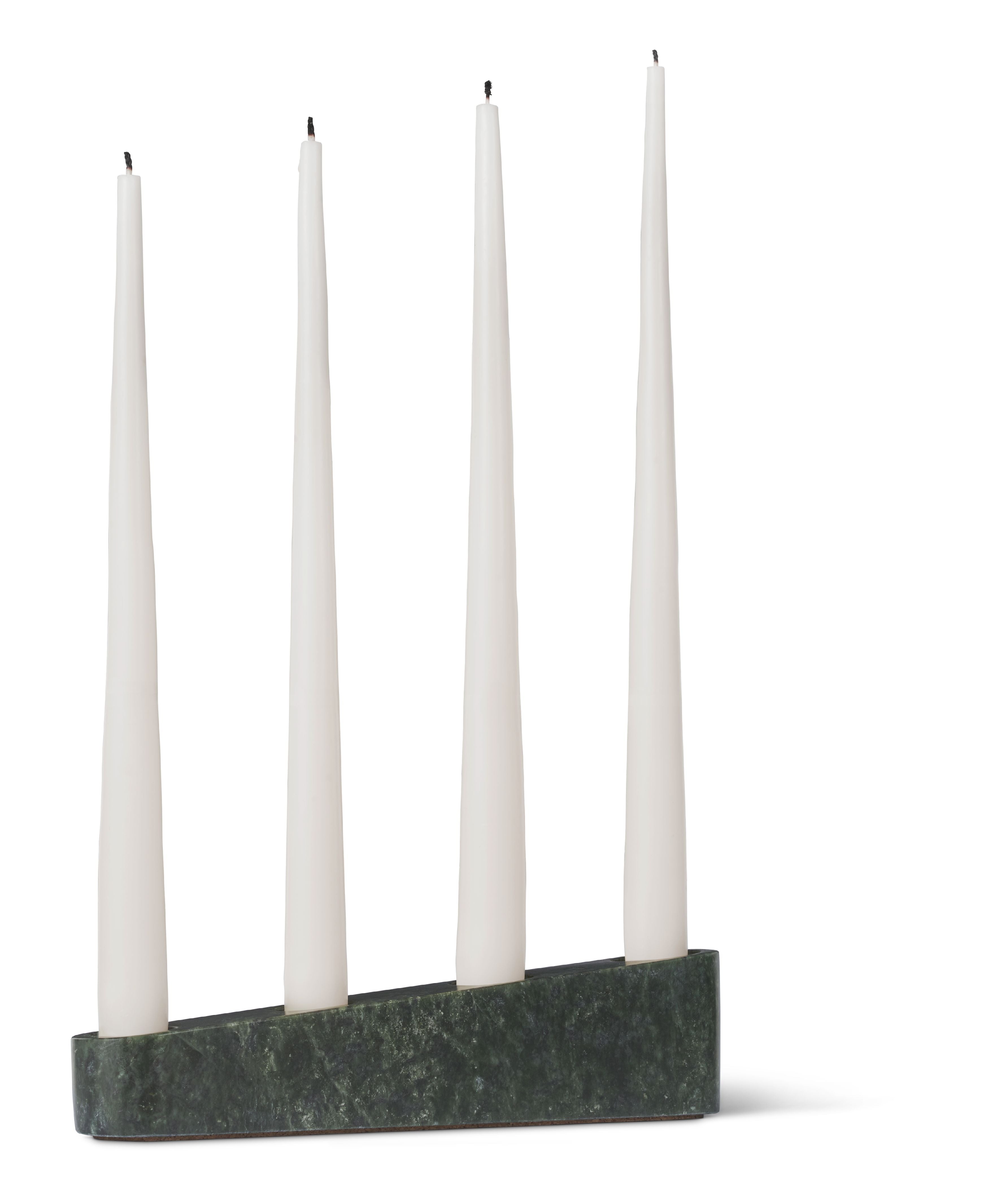 Spring København Ilta Candleholder, Green