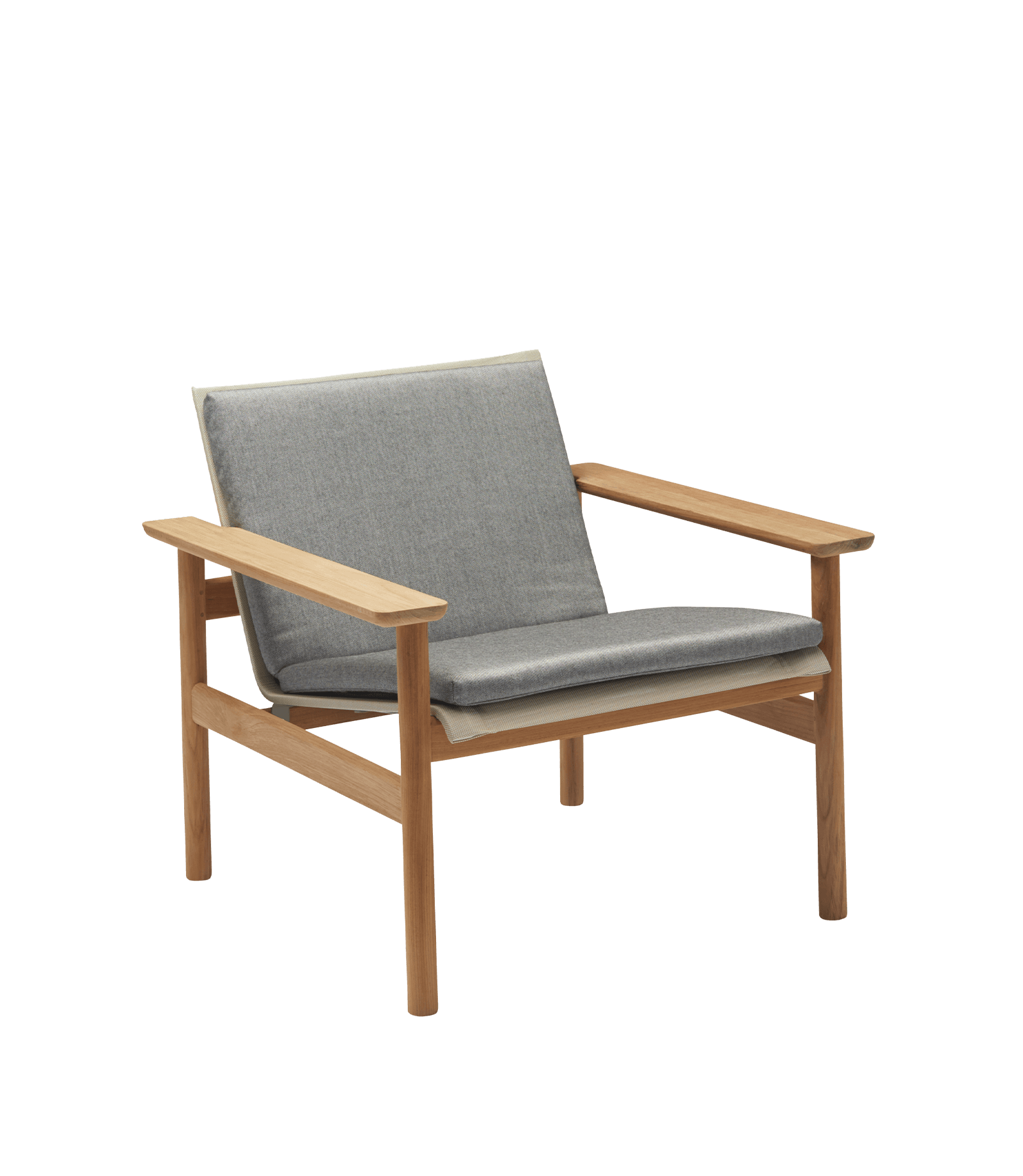 Fritz Hansen Pelagus Utendørs Loungestol Teak/Sand 