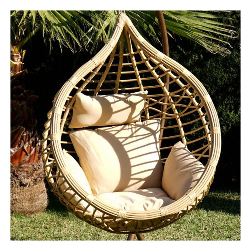 Hanging garden armchair DKD Home Decor Beige Brown Multicolour