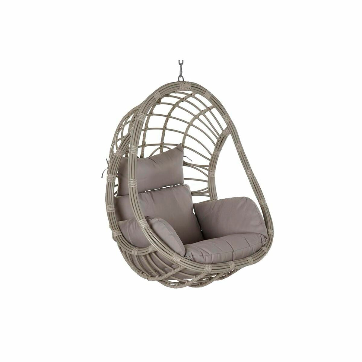 Hanging garden armchair DKD Home Decor 90 x 70 x 110 cm Grey synthetic