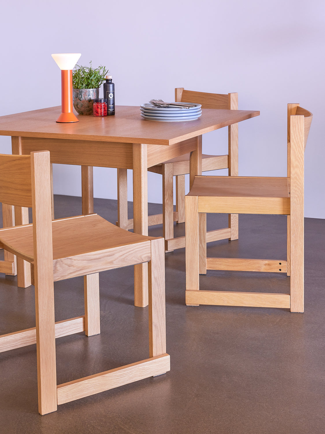 Hübsch Forma Dining Chair, Natural