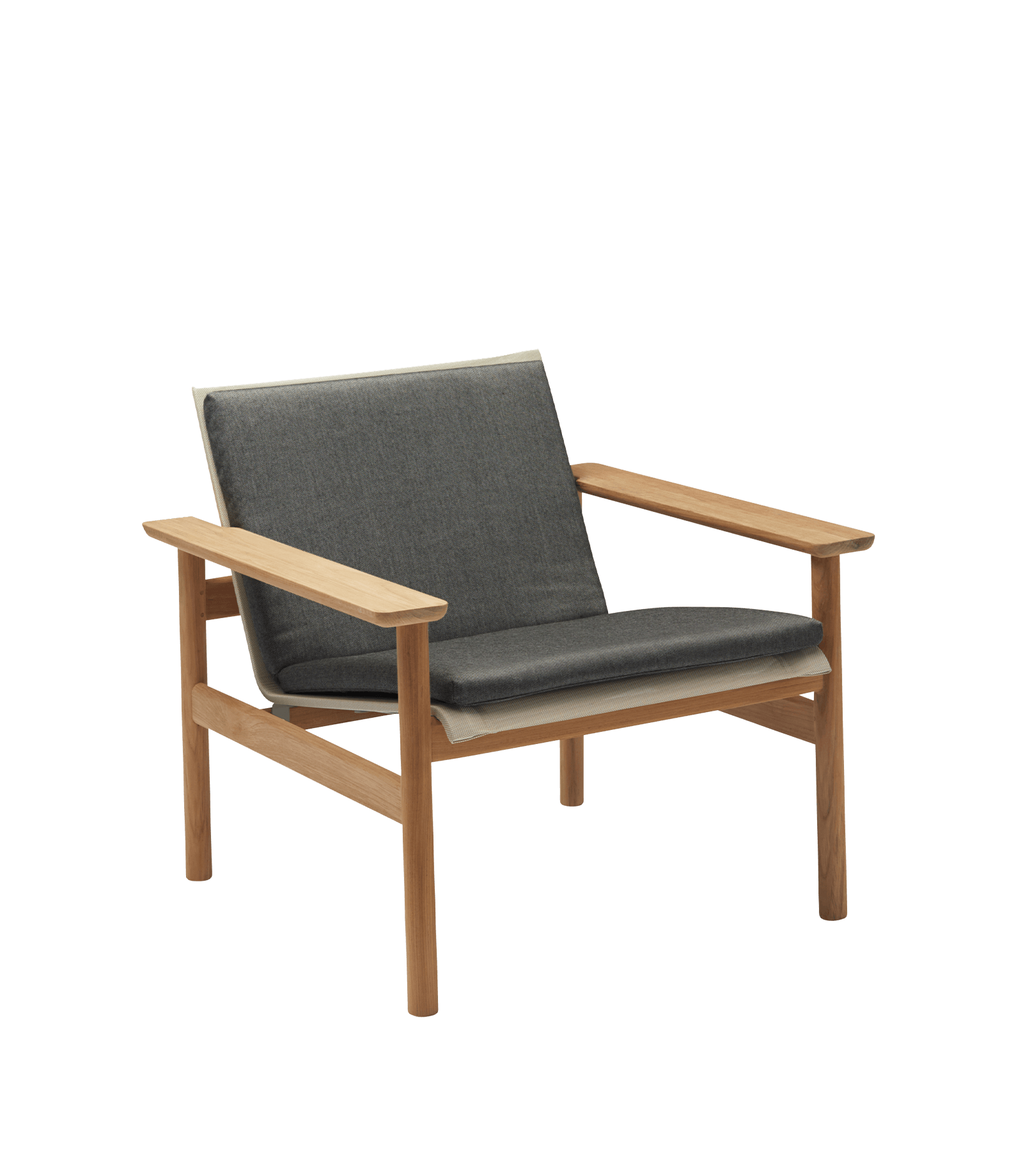 Fritz Hansen Pelagus Utendørs Loungestol Teak/Sand 