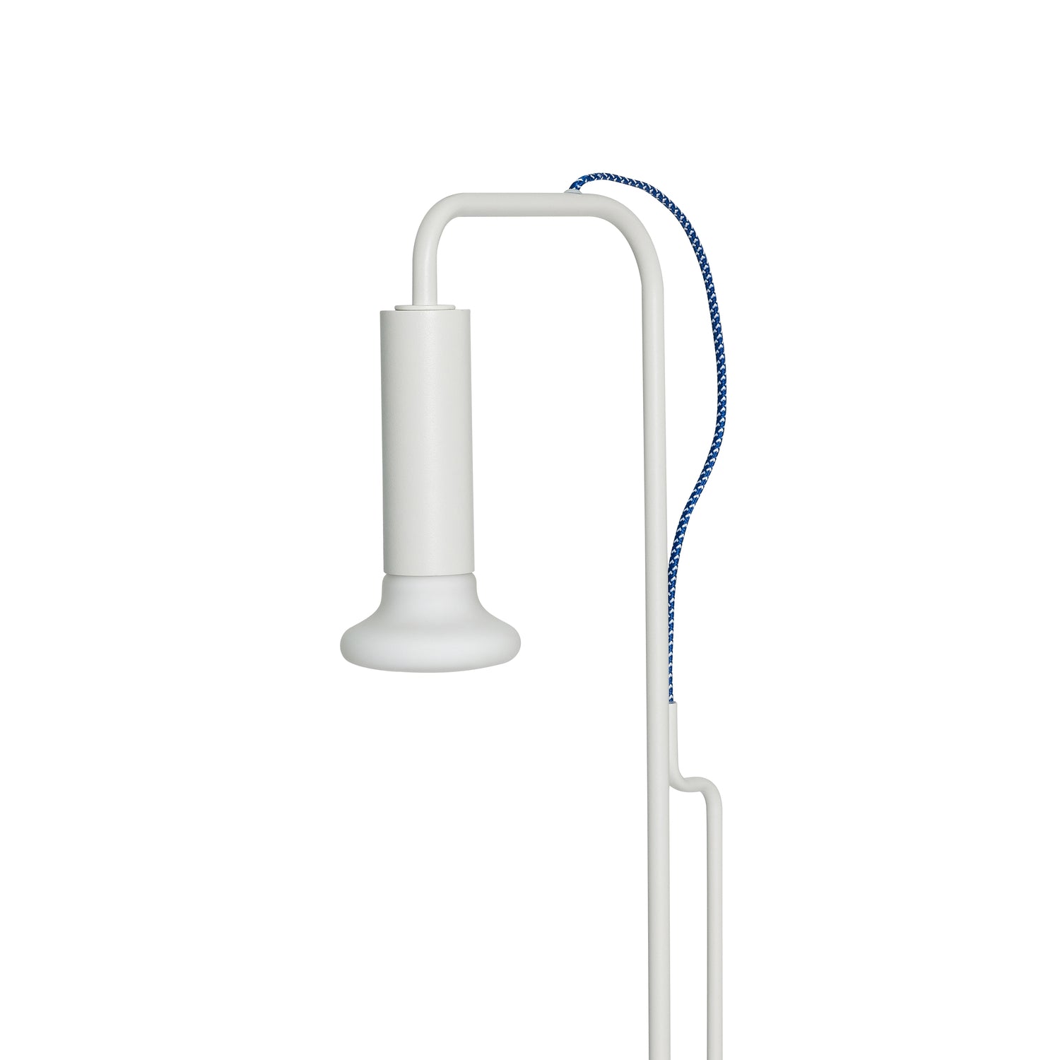 Hübsch Iso Floor Lamp, Light Grey