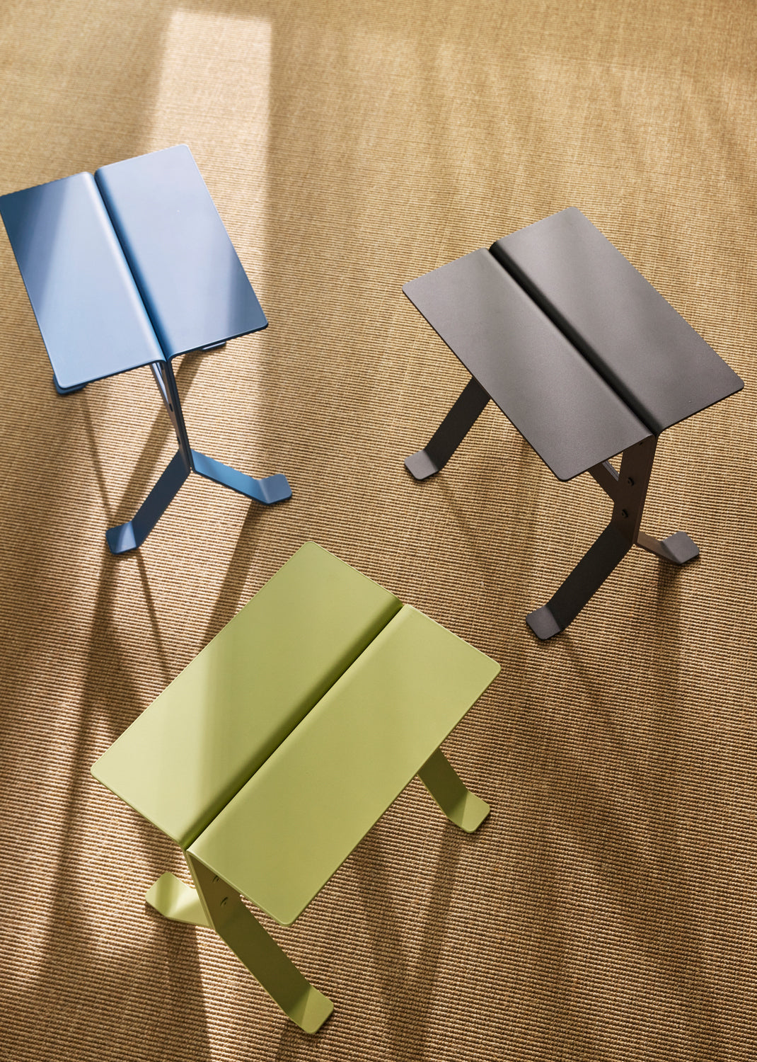 Hübsch Fold Side Table, Light Green