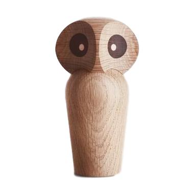 Architectmade Paul Anker Hansen Owl stor, naturlig eik