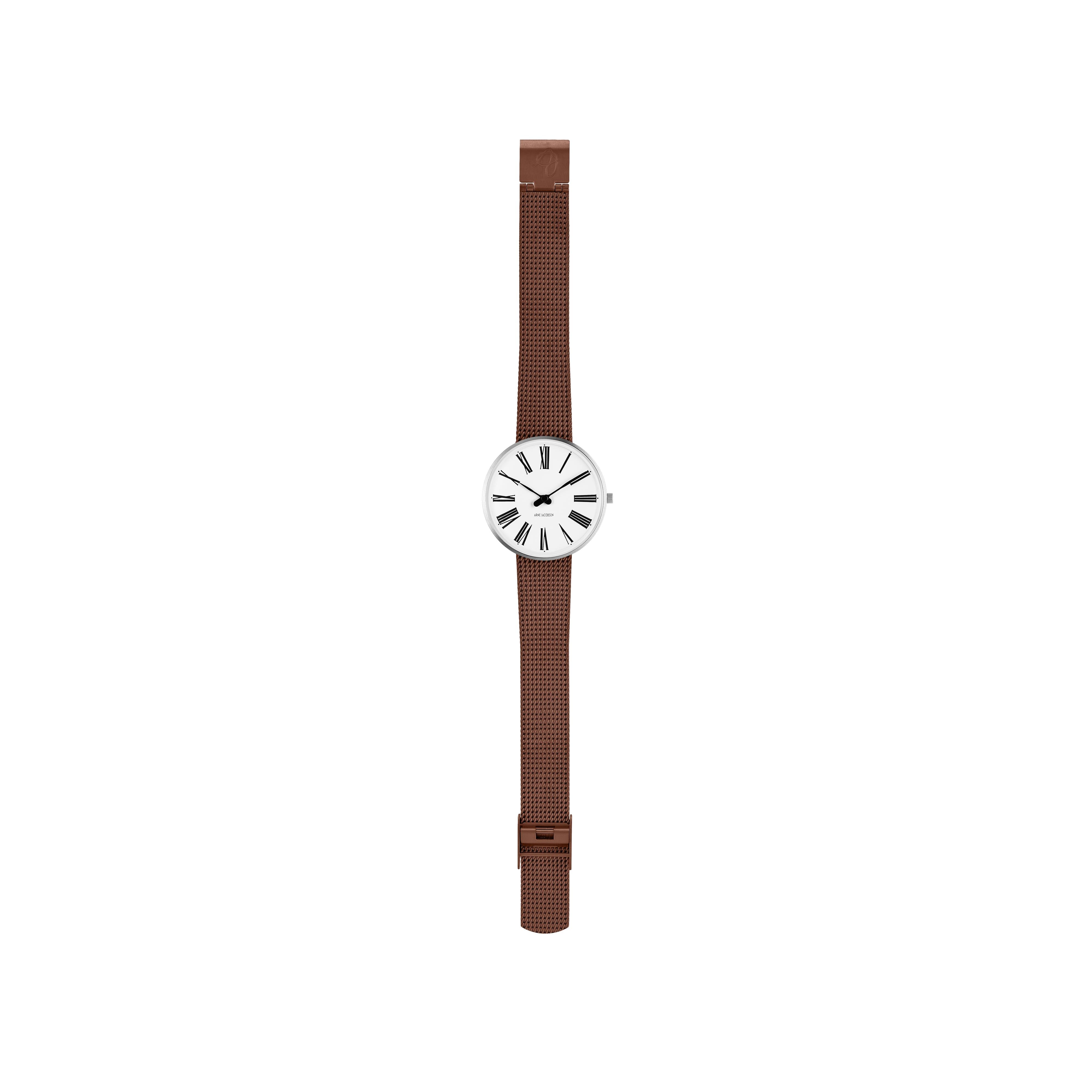 Arne Jacobsen Roman armbånd Watch Ø34, Copper Mesh