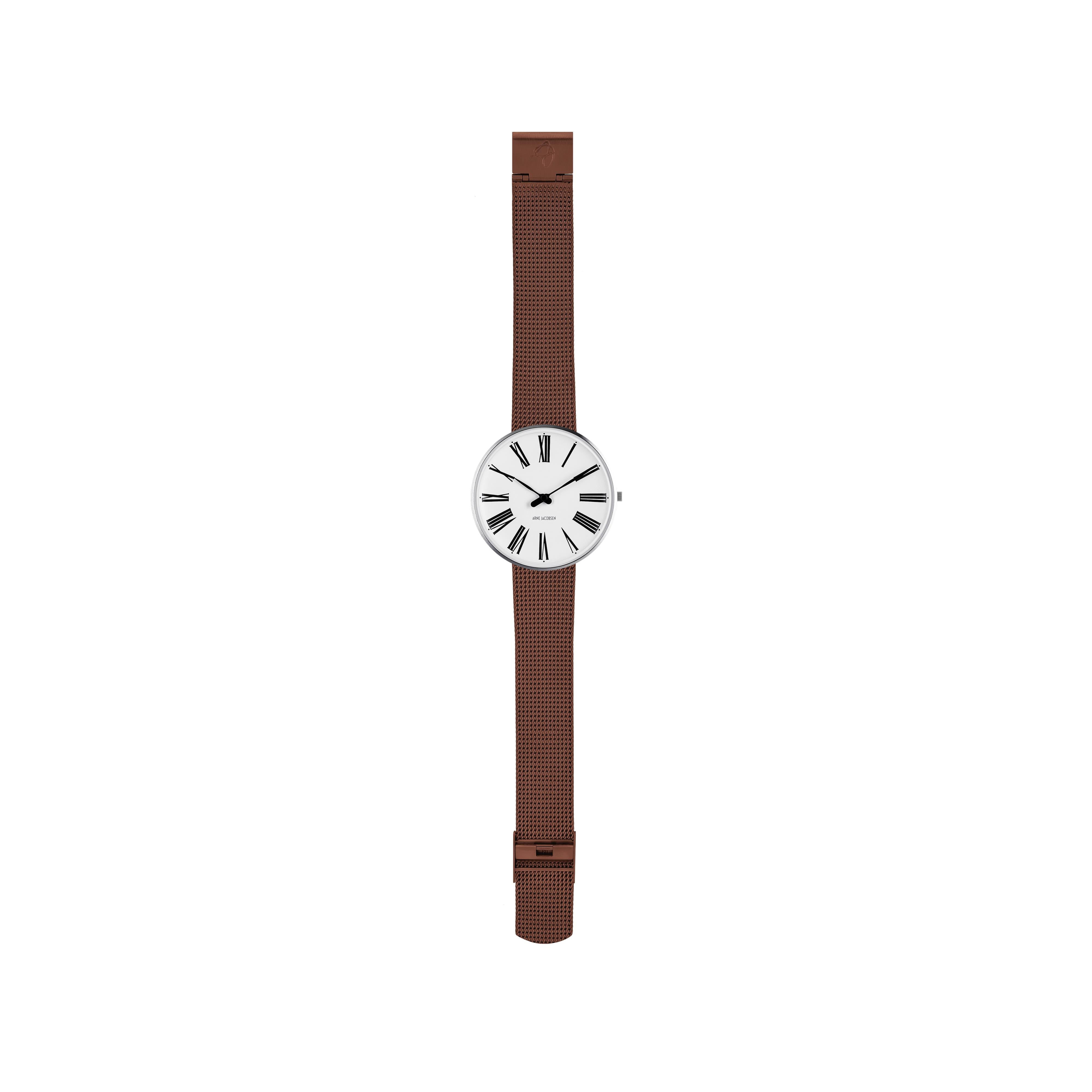 Arne Jacobsen Roman armbånd Watch Ø40, Copper Mesh