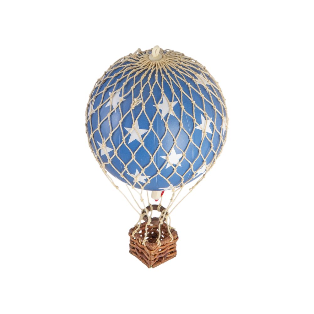 Authentic Models Floating The Skies Luftballon, Blue Stars, Ø 8.5 cm