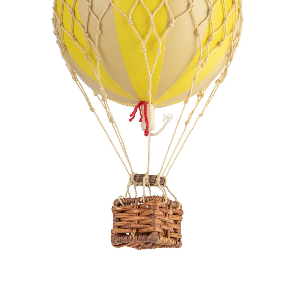 Authentic Models Floating The Skies Luftballon, Yellow Double, Ø 8.5 cm