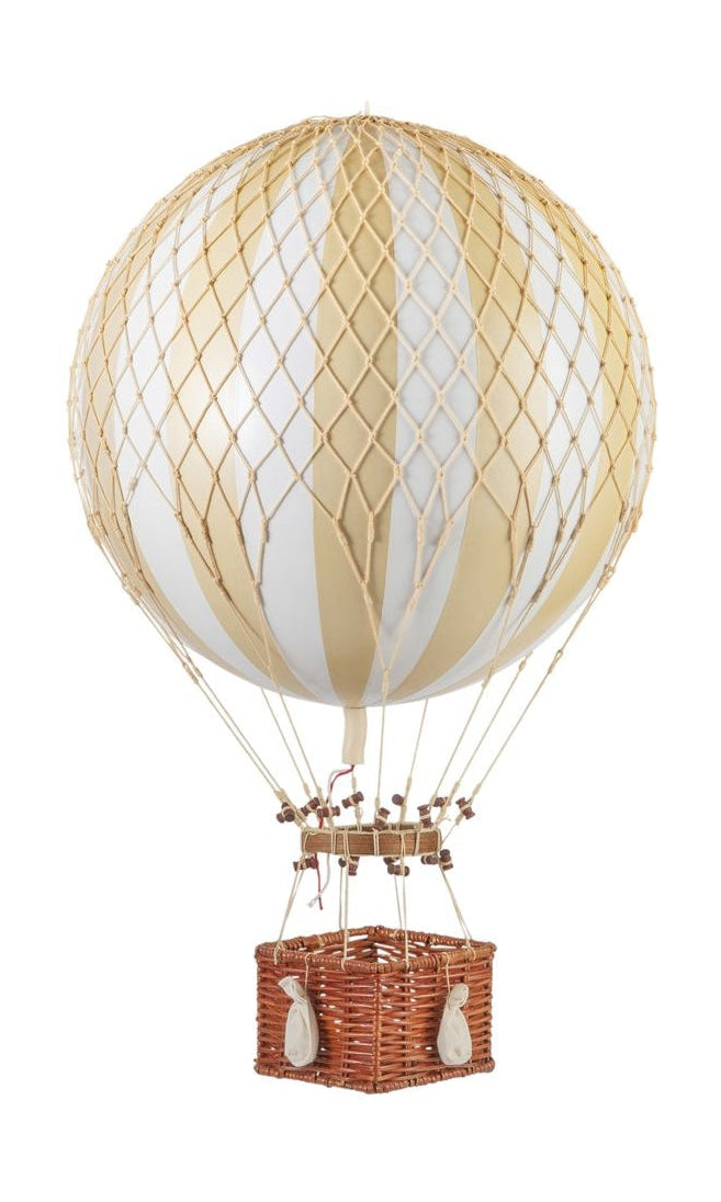Authentic Models Jules Verne Luftballon, Hvid/Ivory, Ø 42 cm