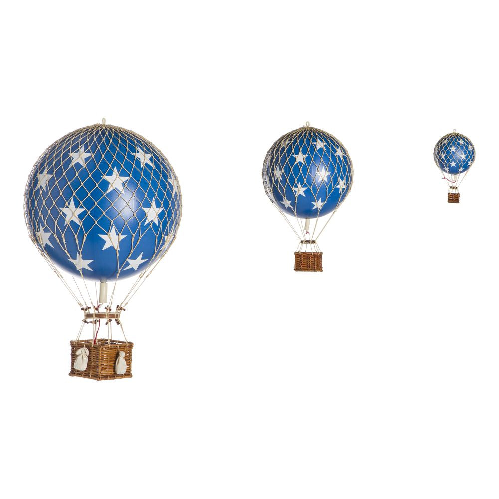 Authentic Models Royal Aero Luftballon, Blue Stars, Ø 32 cm