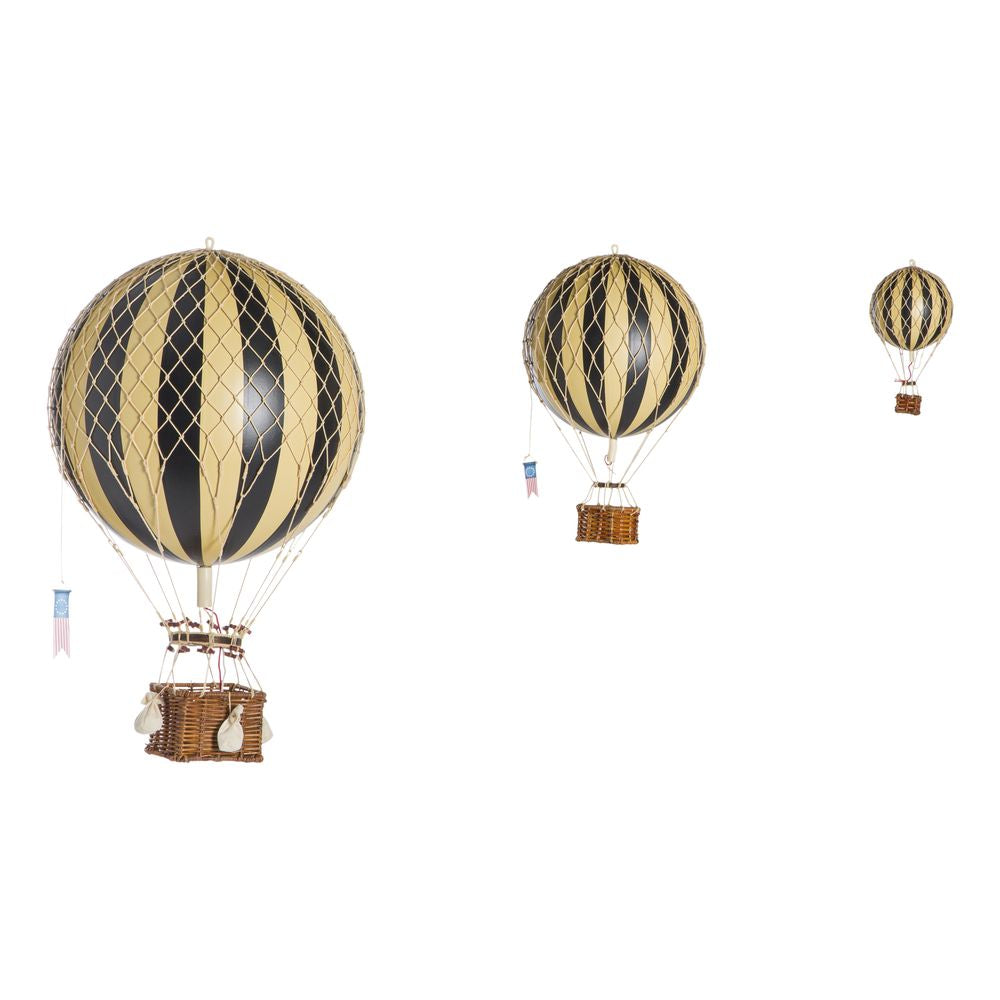 Authentic Models Royal Aero Luftballon, Sort, Ø 32 cm