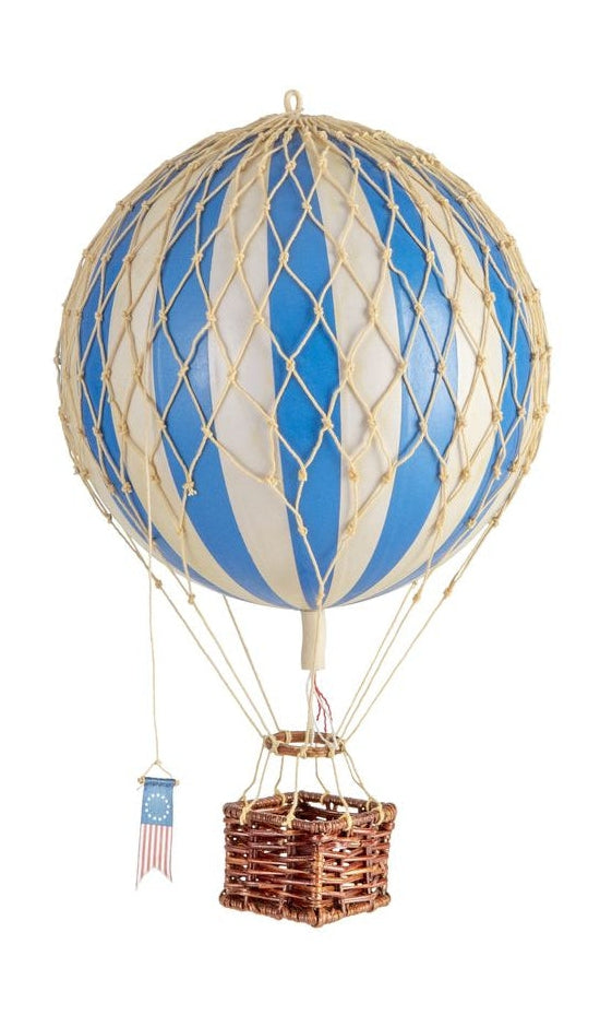 Authentic Models Travels Light Luftballon, Blå , Ø 18 cm