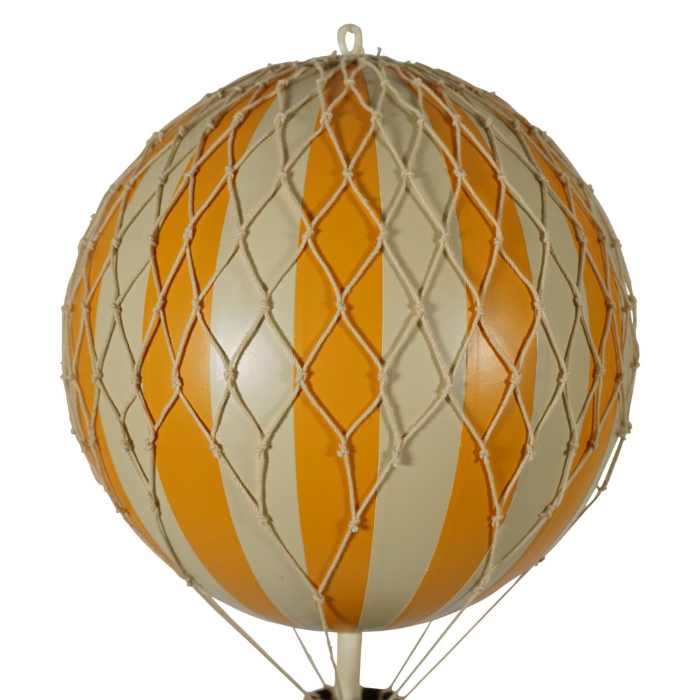Authentic Models Travels Light Luftballon, Orange/Ivory, Ø 18 cm