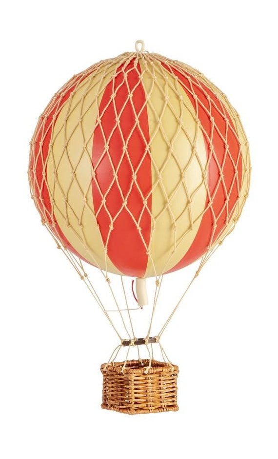 Authentic Models Travels Light Luftballon, Red Double, Ø 18 cm