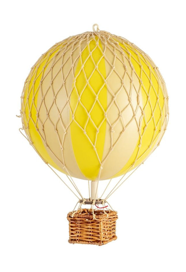 Authentic Models Travels Light Luftballon, Yellow Double, Ø 18 cm