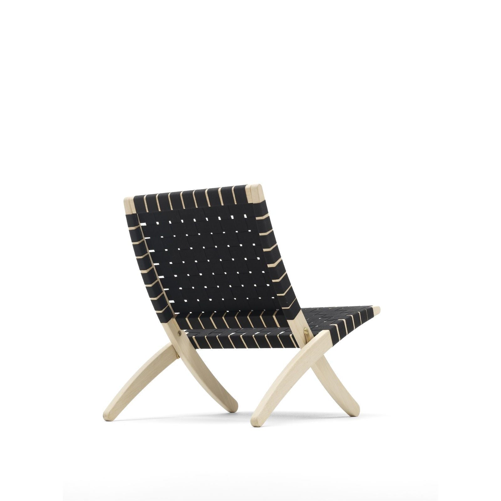Carl Hansen MG501 Cuba Chair Soap Oak, Black Cotton Bord