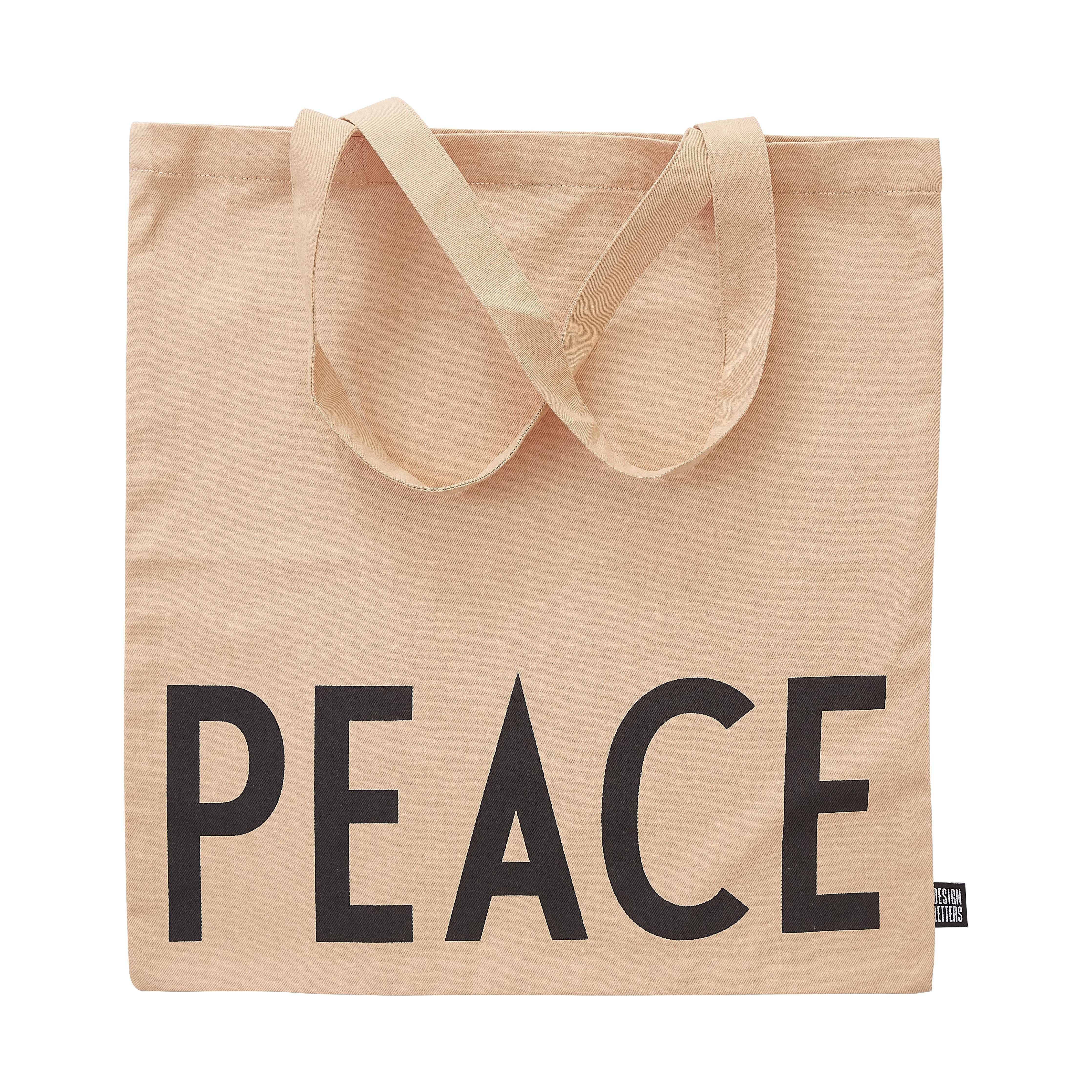Design Letters Favorit Tote Bag, Fersken