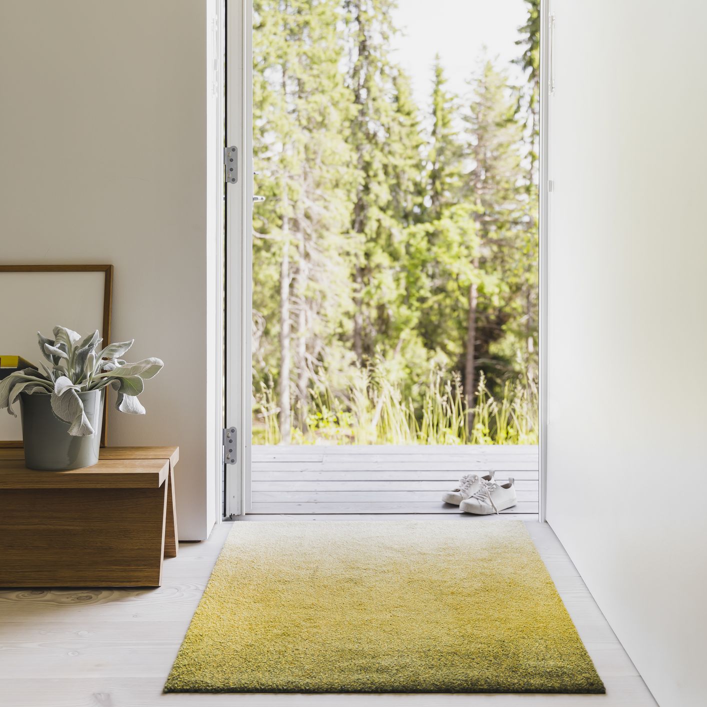 Heymat Doormat Dis Moss, 45x150 cm