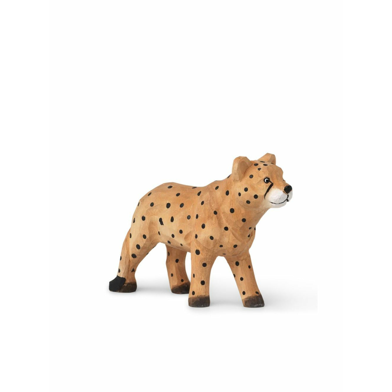 Ferm Living Animal Håndudskåret Træfigur, Gepard