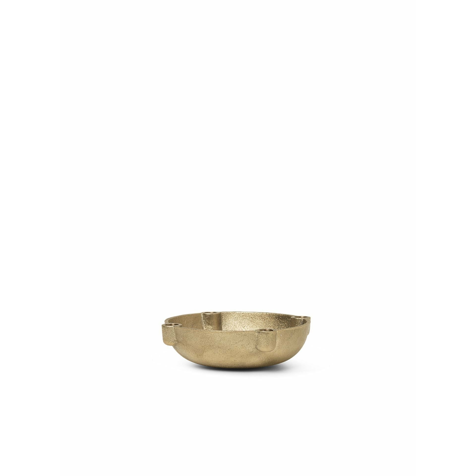 Ferm Living Bowl Candle Holder Small, Messing
