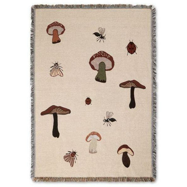 Ferm Living Forest Tapestry Tæppe 120x170 Cm, Sand