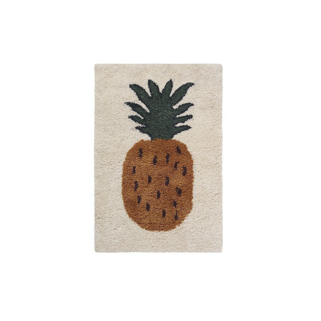 Ferm Living Fruiticana Carpet Pineapple, 120 cm