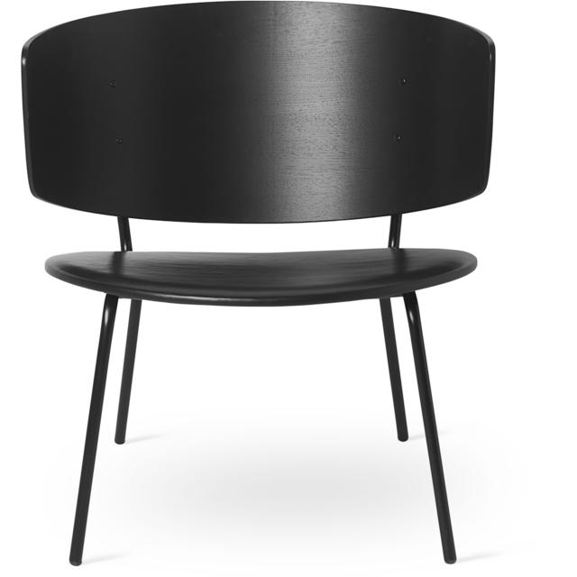 Ferm Living Herman Lounge Chair, Black