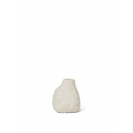 Ferm Living Vulca Mini Vase,Offwhite Stone
