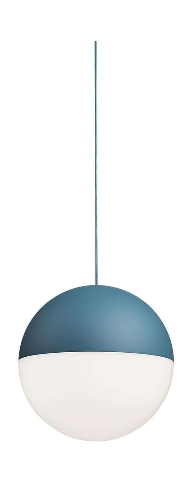 Flos String Light Sphere Pendel 22 m, Blå