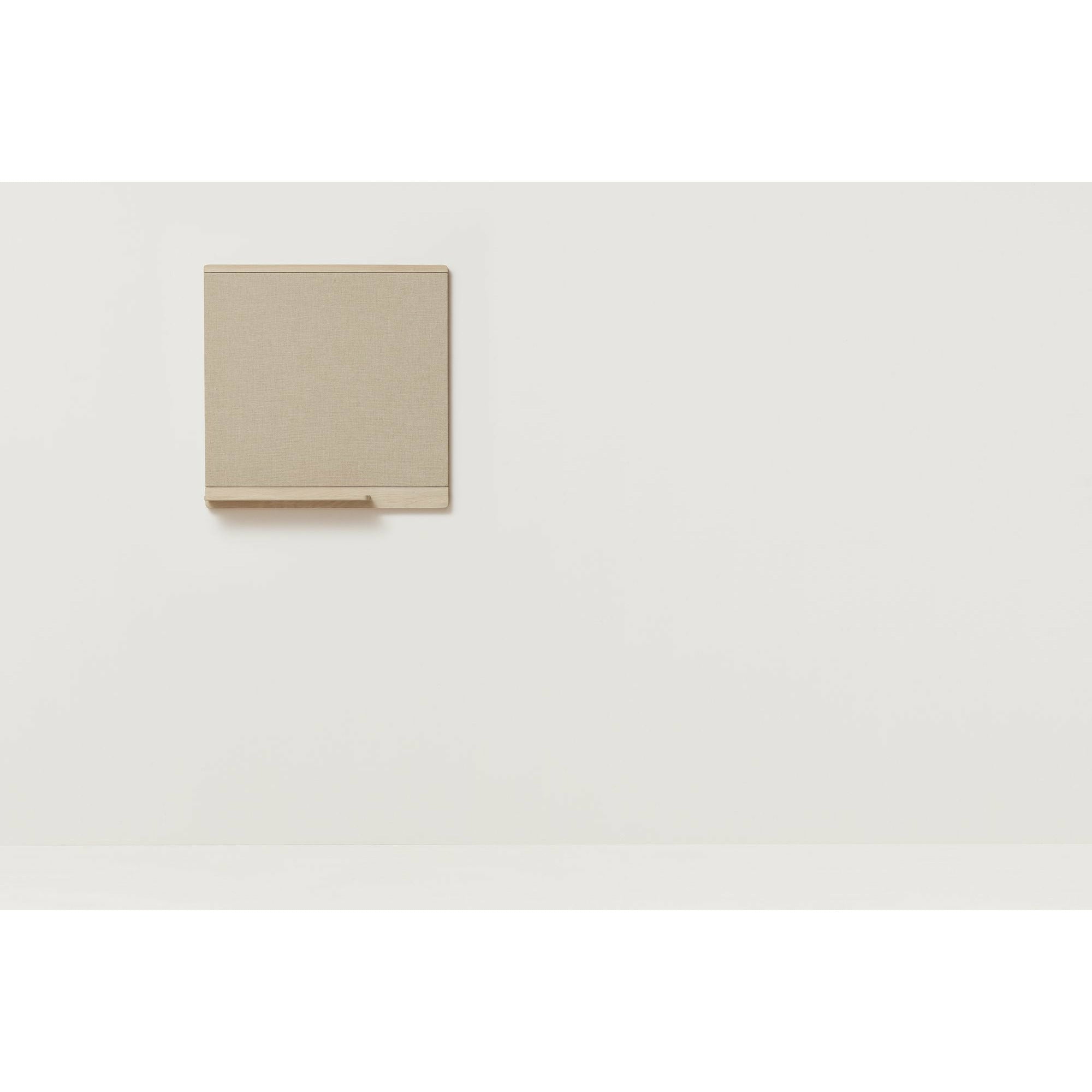 Form&Refine Rim Opslagstavle 75x75 cm, Hvid Olie Eg