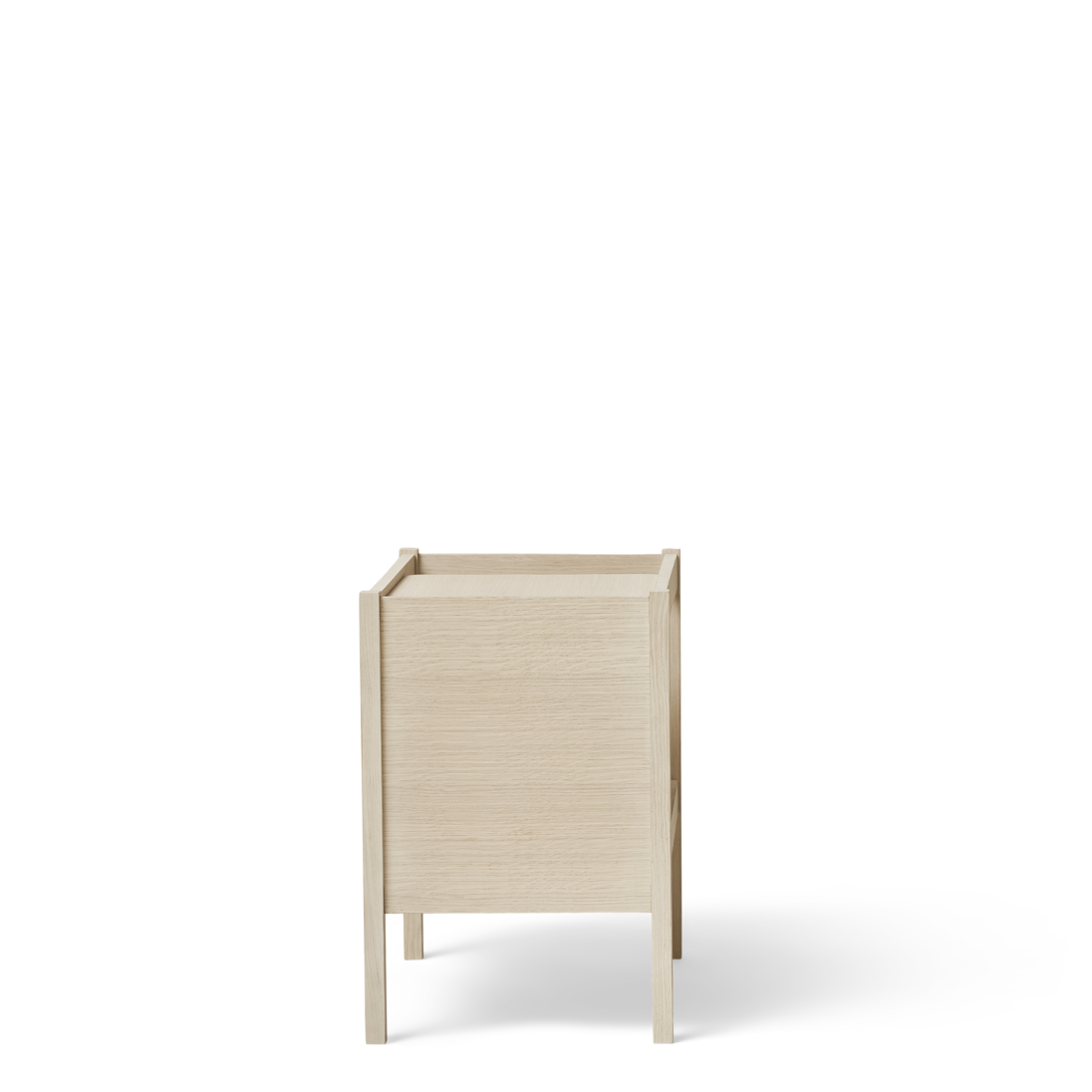 Form & Refine Journal Side Table, Hvit Eik 