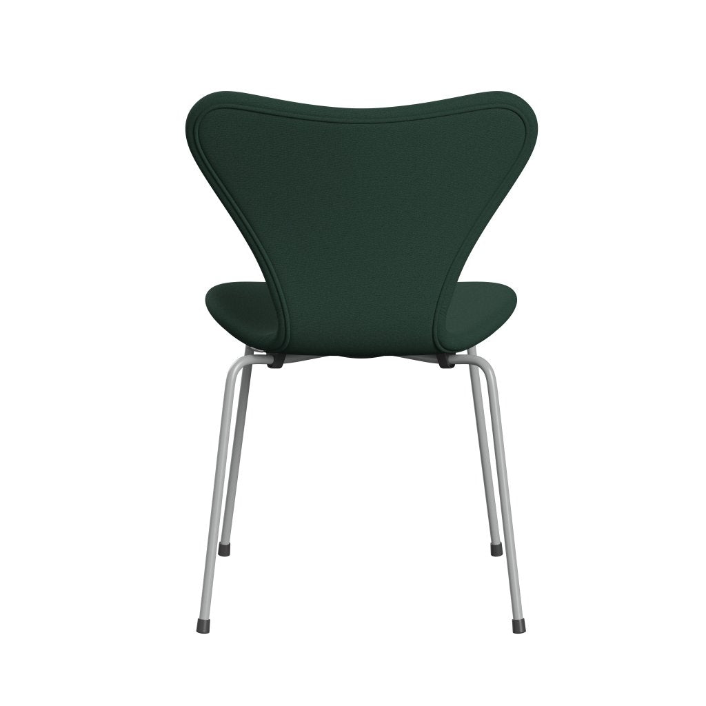 Fritz Hansen 3107 Stol Fuldpolstret, Nine Grey/Christianshavn Mørk Grøn Uni