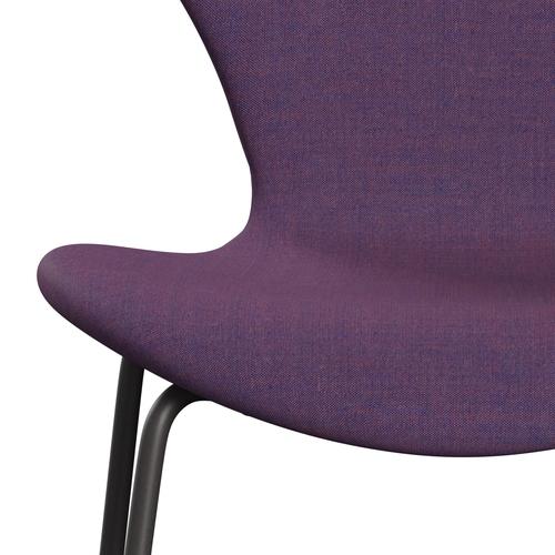 Fritz Hansen 3107 Stol Fuldpolstret, Warm Graphite/Remix Lilla