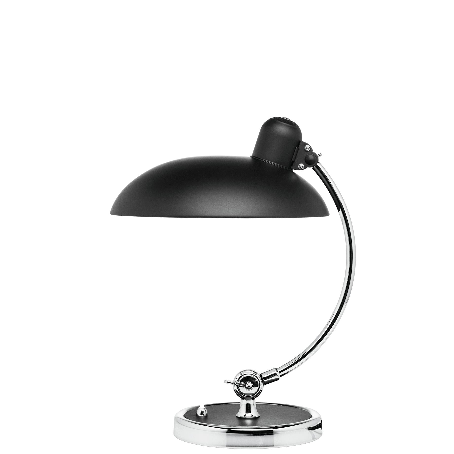 Fritz Hansen Kaiser Idell Table Lamp Mat Black, Ø28